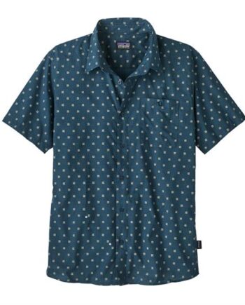 Patagonia Mens Shirt Sun Beams Lagom Blue - Patagonia Shirt  - 196924189256