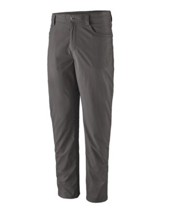 Patagonia Mens Quandary Pants Short Forge Grey - Patagonia Jeans  - 196924080966