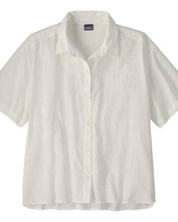 Hvid Patagonia Womens Shirt Windowpane Dobby White - Patagonia Shirt  - 198077635215