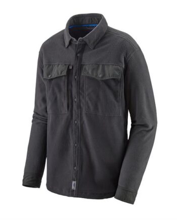 Sort Patagonia Mens Early Rise Snap Shirt Ink Black - Patagonia Shirt  - 191743753282