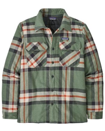 Patagonia Mens Ins Cotton Fjord Flannel Shirt Forestry - Patagonia Shirt  - 195699130586
