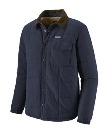 Patagonia Mens Isthmus Quilted Shirt Jacket New Navy - Patagonia Shirt  - 192964068421