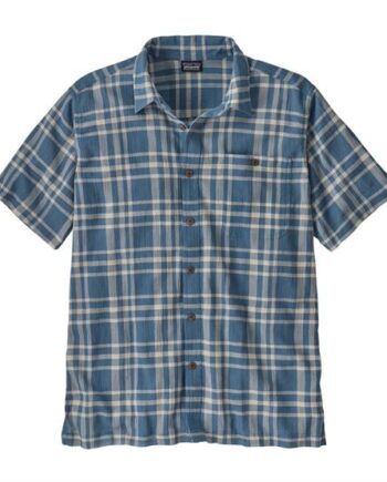 Patagonia Mens Shirt Bloom Still Blue - Patagonia Shirt  - 196924987470