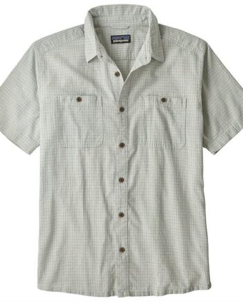 Patagonia Mens Back Step Shirt Owens Atoll Blue - Patagonia Shirt  - 191743498329