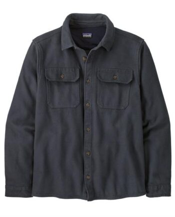 Patagonia Mens Fjord Loft Shirt Smolder Blue - Patagonia Shirt  - 196924479364