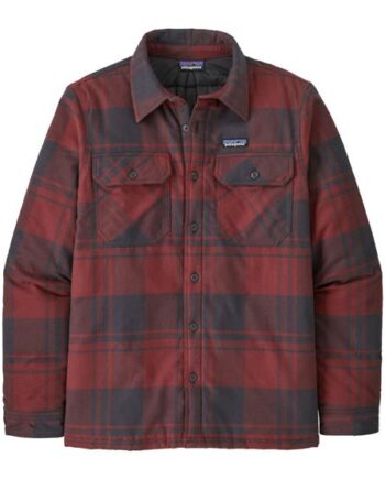 Patagonia Mens Ins Cotton Fjord Flannel Shirt Live Oak - Patagonia Shirt  - 195699300422