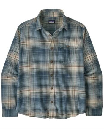 Patagonia Mens Fjord Flannel Shirt Melting Ombre Summit Blue - Patagonia Shirt  - 199346119924