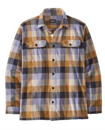 Patagonia Mens Organic Cotton Fjord Flannel Shirt Guides Mango - Patagonia Shirt  - 195699833999