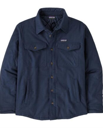 Patagonia Mens Insulated Fjord Flannel Shirt New Navy - Patagonia Shirt  - 196924699250