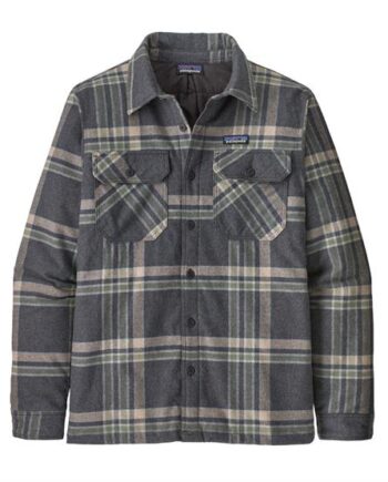 Patagonia Mens Ins Cotton Fjord Flannel Shirt Growlers Ink - Patagonia Shirt  - 194187670177