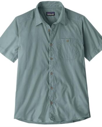Patagonia Mens Sunrise Stream Shirt Blue Sage - Patagonia Shirt  - 198077807483