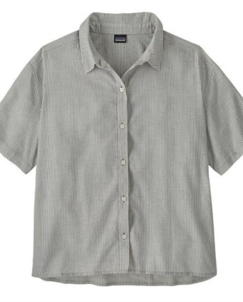 Patagonia Womens Shirt Solstice Stripe Smolder Blue - Patagonia Shirt  - 198077840787