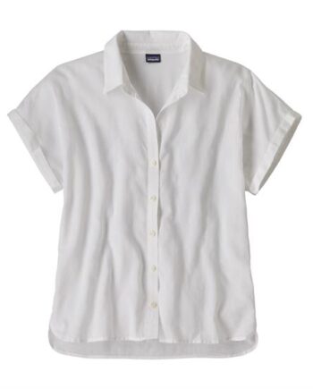 Hvid Patagonia Womens Shirt White - Patagonia Shirt  - 192964343412