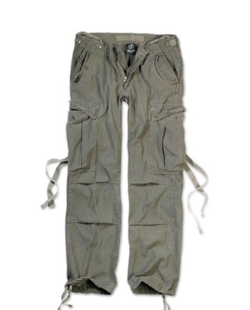 Olive Brandit M65 Cargobukser Dame N W33 - Brandit Jeans  - 4051773007228
