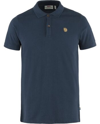Mørkeblå Fjallraven Vik Polo Shirt Herre Mænd Navy 2xl Shirt Polo Shirt - Fjällräven Shirt  - 7323450300876