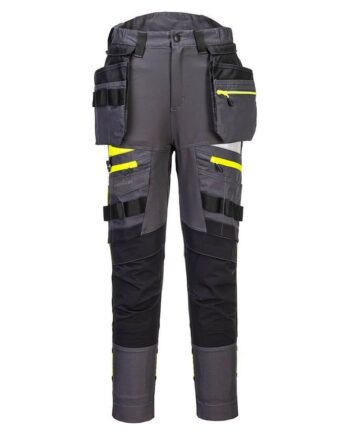 Portwest Arbejdsbukser Dame Dx452 Vejs Stretch Mole Grå Bukser Hichtgptappoptimisedthisdescription Generator Bukser - Portwest Jeans  - 5036108409655