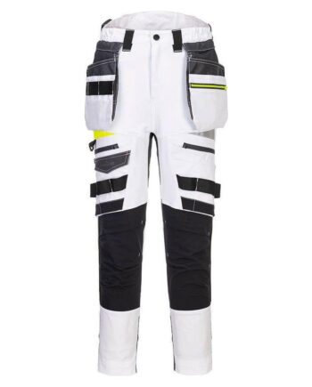 Hvid Portwest Arbejdsbukser Dame Dx452 Vejs Stretch Bukser Hichtgptappoptimisedthisdescription Generator Bukser - Portwest Jeans  - 5036108409723
