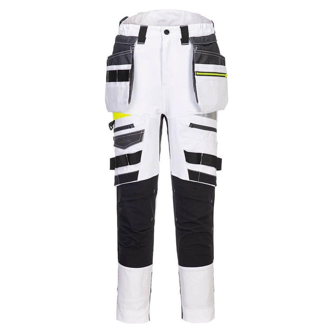 Hvid Portwest Arbejdsbukser Dame Dx452 Vejs Stretch Bukser Hichtgptappoptimisedthisdescription Generator Bukser - Portwest Jeans  - 5036108409723