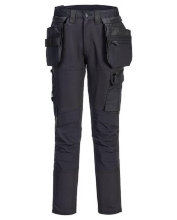 Sort Portwest Dx4 Service Bukser Dx456 Bukser Portwest Underdele - Portwest Jeans  - 5036108397051
