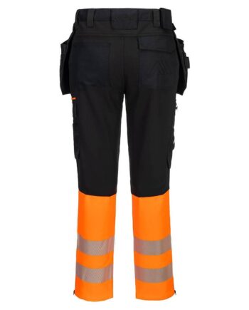 Sort Portwest Dx457 Dx4 Vis Klasse Bukser Orange Bukser Iso 20471 Klasse Vis - Portwest Jeans  - 5036108414796