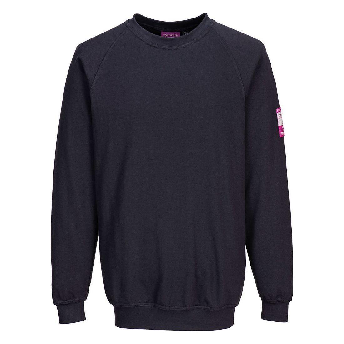 Portwest Anti Statisk Sweatee Shirt Fr12 Marine Sweatee Shirt Portwest Spar20 - Portwest Shirt - 5036108243778