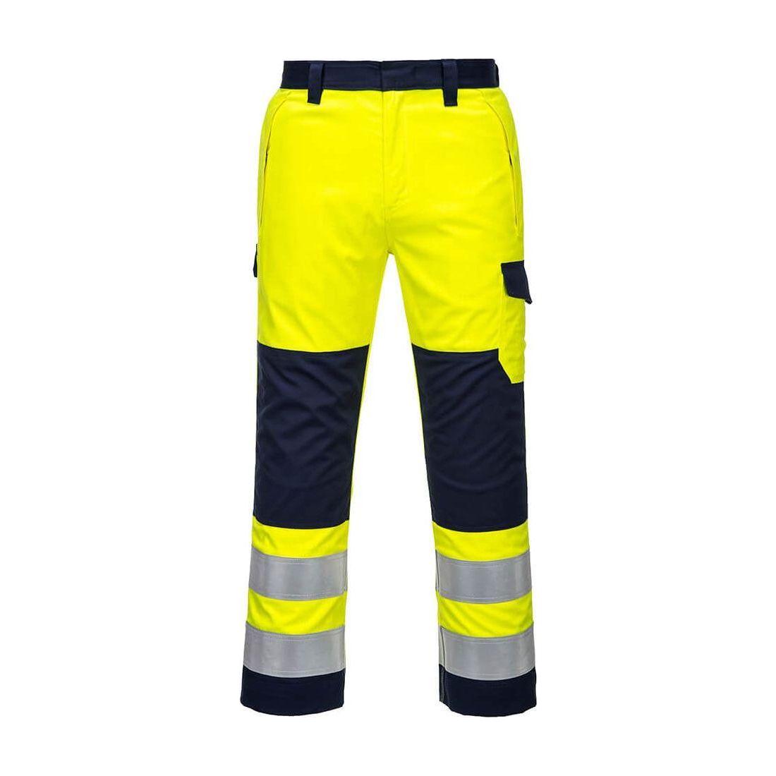 Portwest Vis Modaflame Bukser Mv46 Gul Marine Bukser Portwest Underdele - Portwest Jeans - 5036108305919