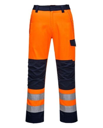 Portwest Modaflame Ris Orange Marine Bukser Mv36 Orange Marine Bukser Overdele Spar20 - Portwest Jeans  - 5036108277667