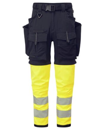 Portwest Ultimative Modular Bukser Bx321 Sort Gul Bukser Bukser Iso 20471 Klasse - Portwest Jeans  - 5036108391370