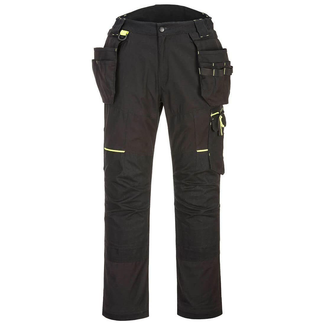 Sort Portwest Wx3 Eco Stretch Hængelommer Bukser T706 Bukser Portwest Underdele - Portwest Jeans - 5036108357260