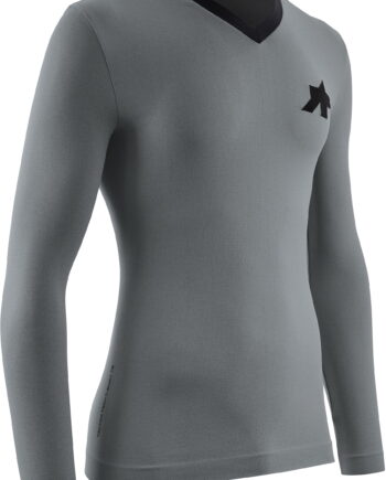 Assos Tactica Longsleeve Tech Shirt Fanatic Silver - Assos Shirt  - 7627776024301