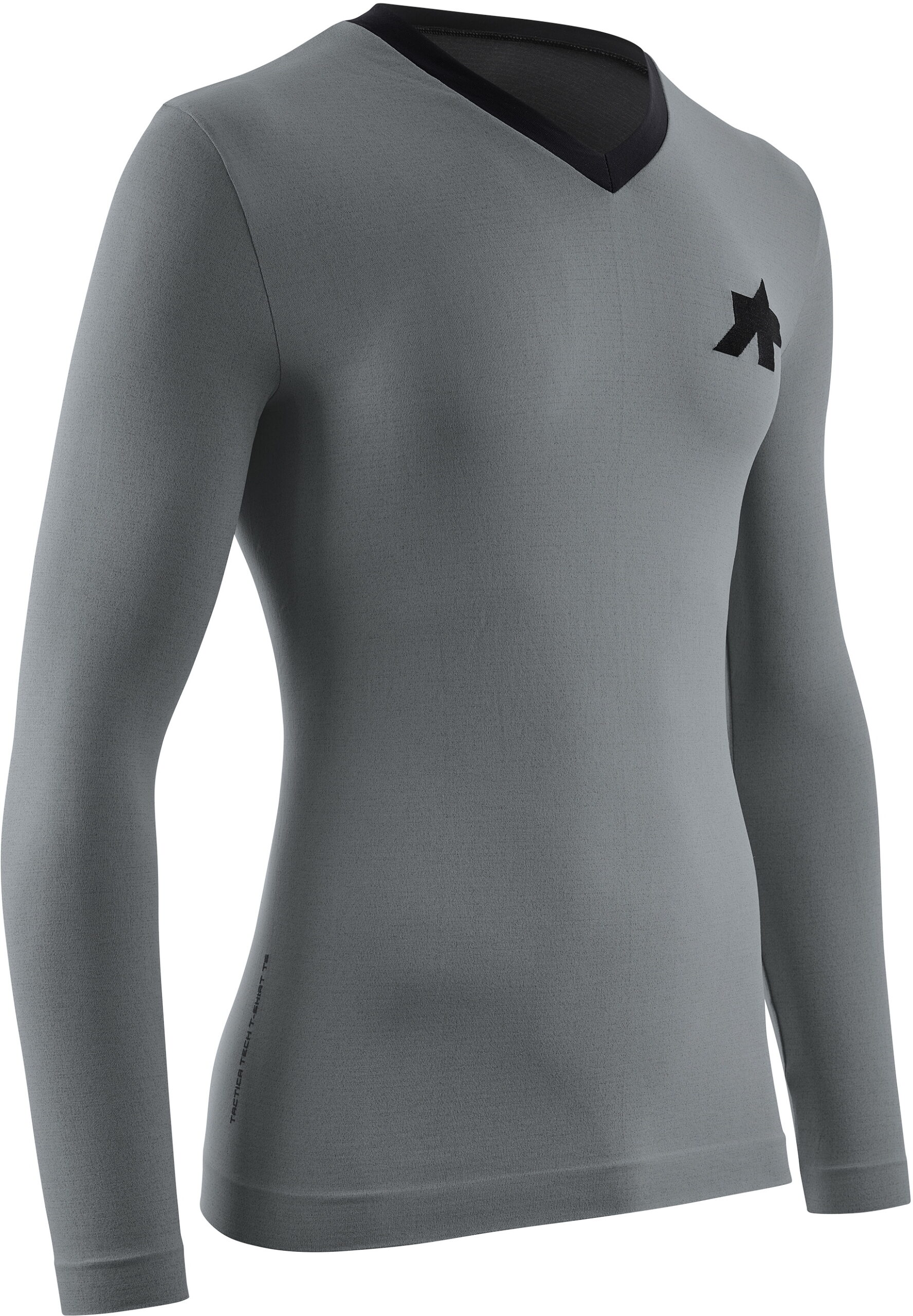 Assos Tactica Longsleeve Tech Shirt Fanatic Silver - Assos Shirt - 7627776024301