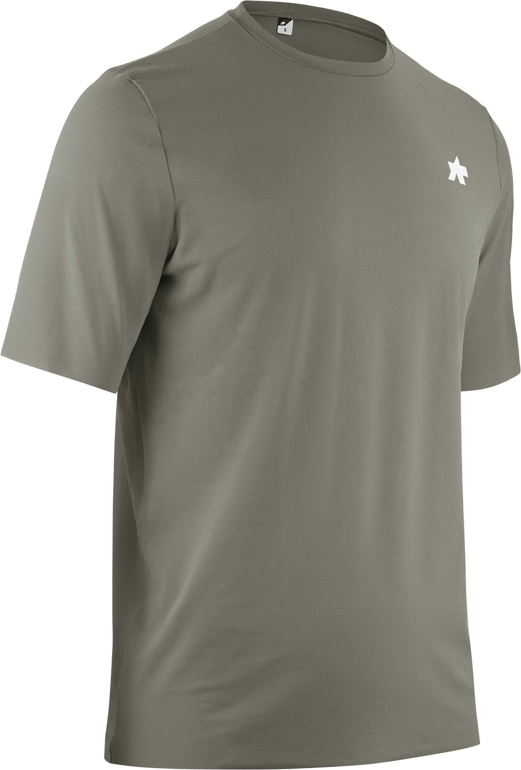 Grøn Assos Tactica Post Ride Shirt Edge Green - Assos Shirt  - 7627776042060