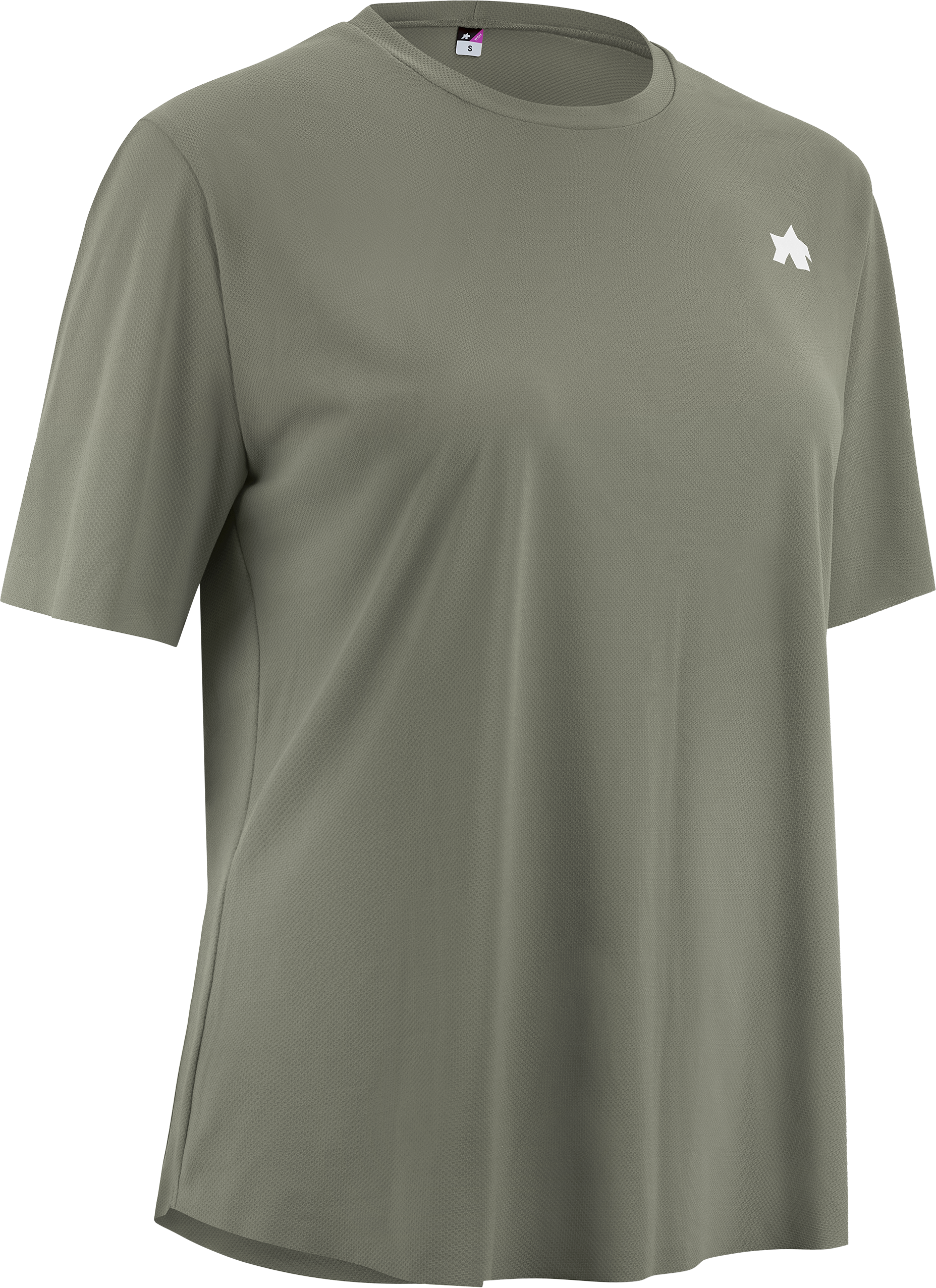 Grøn Assos Tactica Post Ride Womenampx27 Shirt Edge Green - Assos Shirt  - 7627776041520