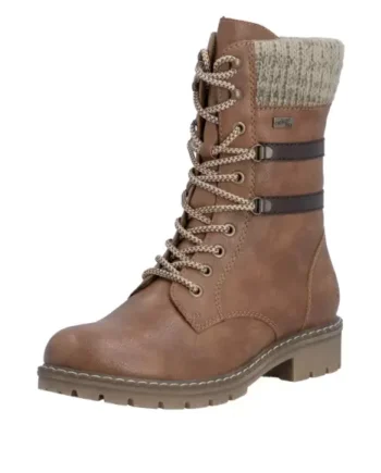 BROWN Rieker Y9107 - Rieker SkoSneaksers  - 4061811889556