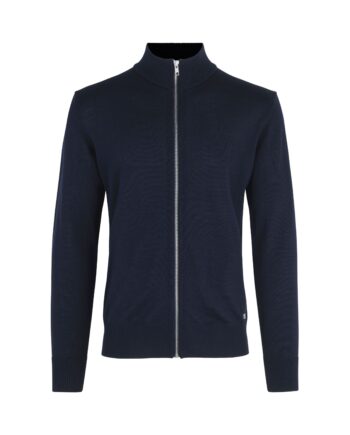 Seven Seas The Cardigan Herre Herre S660 Navy Sweatee Shirt Nodiscount Sweatee Shirt Med Lynlås - Id Identity Shirt  - 5709245941363