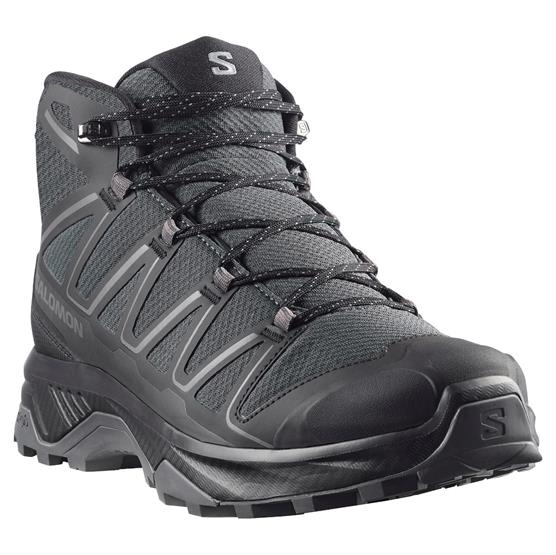 Sort Salomon Exeo Mid Gtx Mens Asphalt Black - Salomon SkoSneaksers  - 198720292475