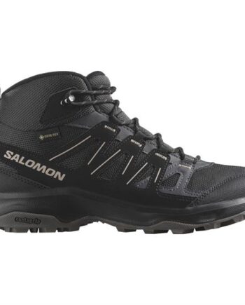 Sort Salomon Grivola Mid Gtx Womens Phantom Black - Salomon SkoSneaksers  - 195751901826