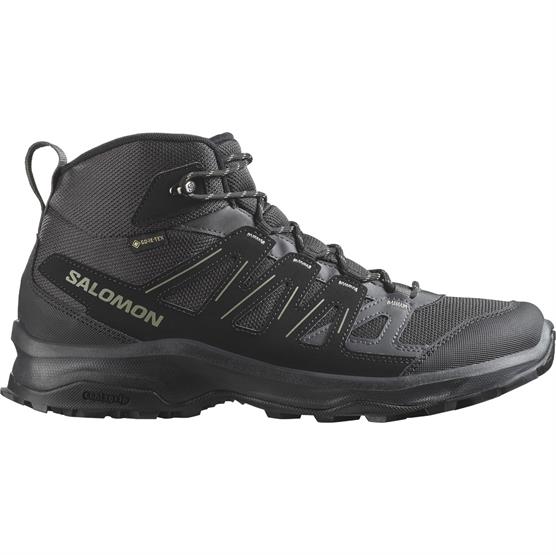 Sort Salomon Grivola Mid Gtx Mens Phantom Black - Salomon SkoSneaksers - 195751901741