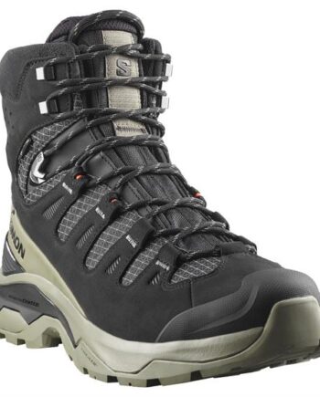 Sort Salomon Quest Gtx Mens Black Deep Lichen Green - Salomon SkoSneaksers  - 198720259829