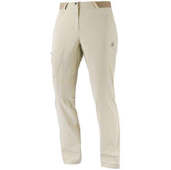 Salomon Wayfarer Pants Womens Plaza Taupe - Salomon Jeans - 193128825126