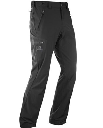Sort Salomon Wayfarer Straight Pant Mens Black - Salomon Jeans  - 889645229676