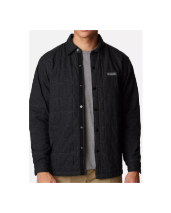 Sort Columbia Landroamer Quilted Shirt Jakke Black - Columbia Shirt  - 195979409555