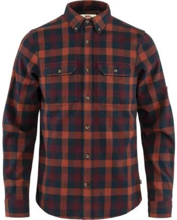 Mørkeblå Fjallraven Skog Shirt Herre Mænd Ampquotslimampquot Navy 2xl Skjorter - Fjällräven Shirt  - 7323450060893