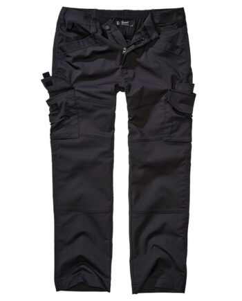 Sort Brandit Taktiske Ripstop Cargobukser - Brandit Jeans  - 4051773226575