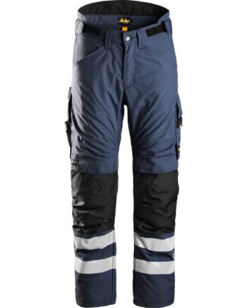 Sort Snickers Allroundwork Vinterbuks 6619 Navy Bukser Bukser 14404 - Snickers Jeans  - 7332515252555