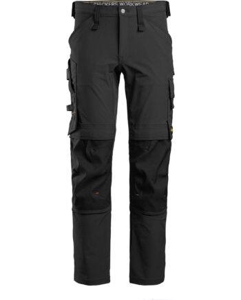Sort Snickers Buks Full Stretch 6371 Bukser Arbejdsbukser Discount - Snickers Jeans  - 7332515357991