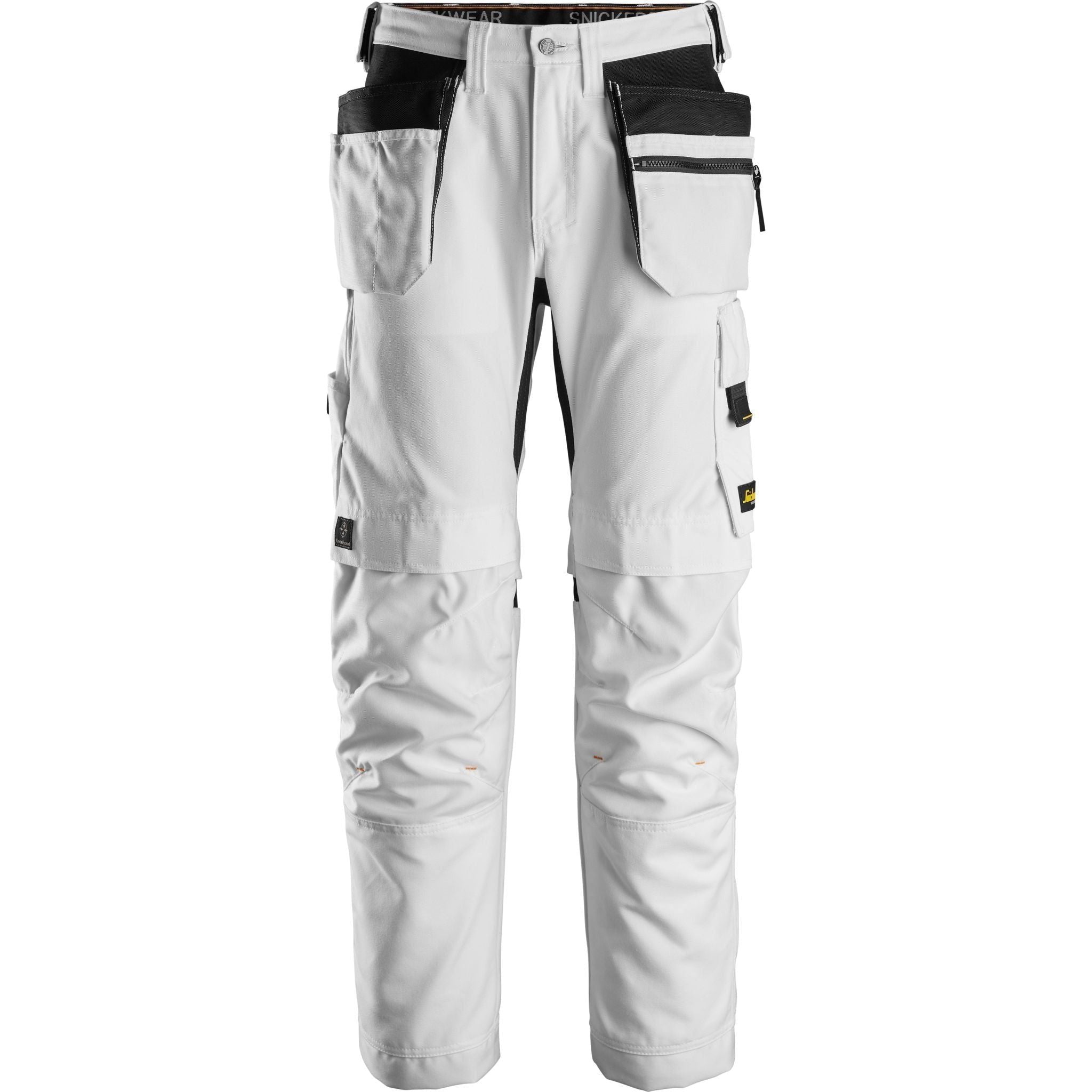 Hvid Snickers Bukser Canvas Med Hylsterlommer 6224 Bukser Snickers - Snickers Jeans - 7332515426697