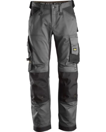 Sort Snickers Bukser Stretch Lose Fit Koksgrå 6351 Koksgrå Bukser Arbejdsbukser Cordura - Snickers Jeans  - 7332515322722