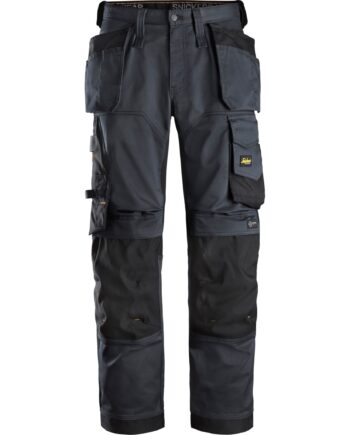 Sort Snickers Bukser Stretch Med Hylsterlommer Lose Fit Koksgrå 6251 Koksgrå Bukser Arbejdsbukser Cordura - Snickers Jeans  - 7332515310422