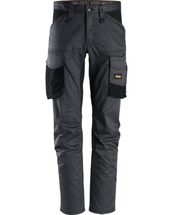 Sort Snickers Bukser Stretch Knælom 6803 Koksgrå Bukser Arbejdsbukser Discount - Snickers Jeans  - 7332515395672